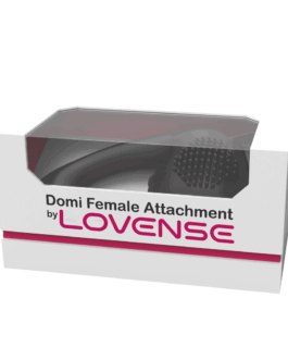 Vrouwelijke Opzetstuk voor Domi Wand Massager – Zwart