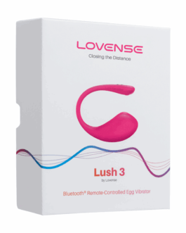 Lush 3 – Krachtige App-gestuurde Draagbare G-spot Ei Vibrator – Roze