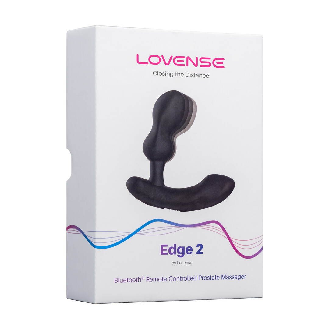 Edge 2 - Verstelbare Dual-motor App-gestuurde Prostaatmassager - Zwart - Afbeelding 2
