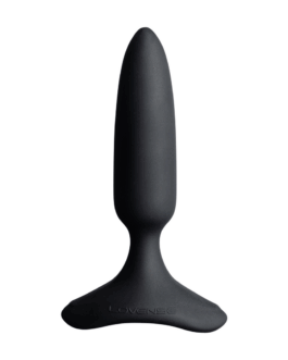 Hush 2 - App-bestuurde Vibrerende Buttplug - 1 / 2,5 cm - Zwart