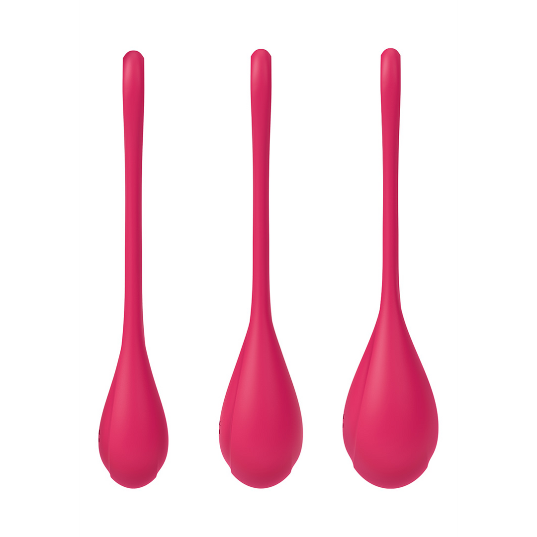 Yoni Power 1 - Kegel Ball Set - Rood - Afbeelding 4