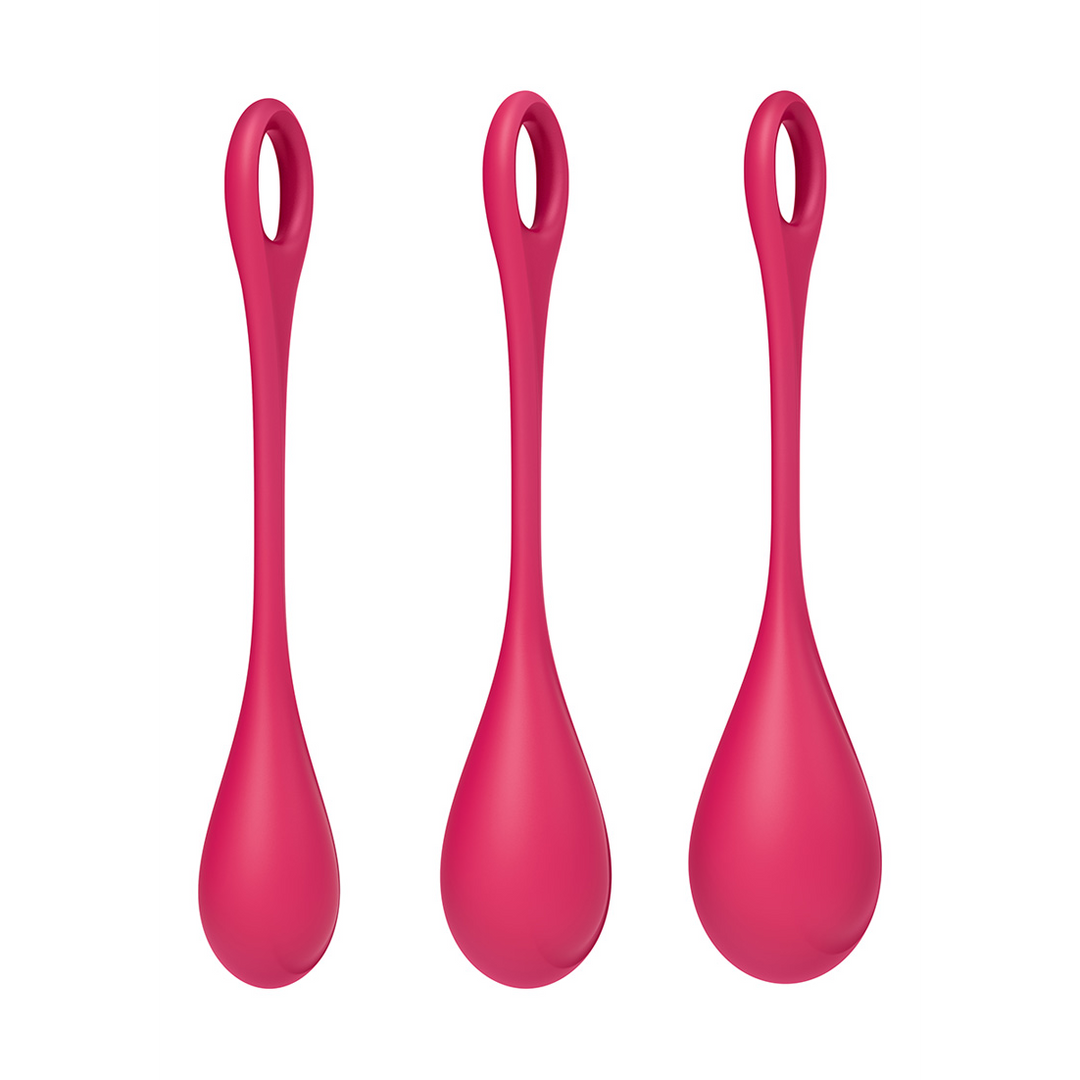 Yoni Power 1 - Kegel Ball Set - Rood - Afbeelding 5
