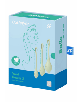 Yoni Power 2 – Kegel Balls Set – Lichtgroen