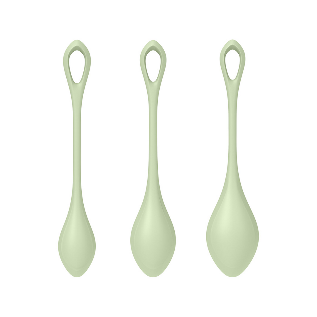 Yoni Power 2 - Kegel Balls Set - Lichtgroen - Afbeelding 5