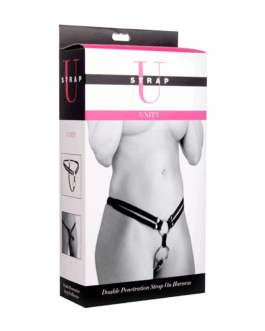 Unity – Double Penetration Strap-On Harness Unity – Dubbelpenetratie Strap-On Harnas