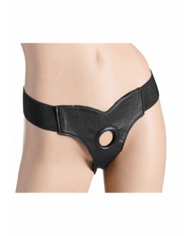 Bella – Verstelbare Velours Gevoerde Strap-On Dildo