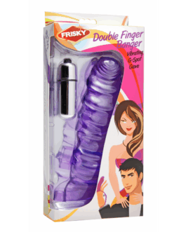 Dubbele Vinger Banger – Vibrerende G-Spot Handschoen