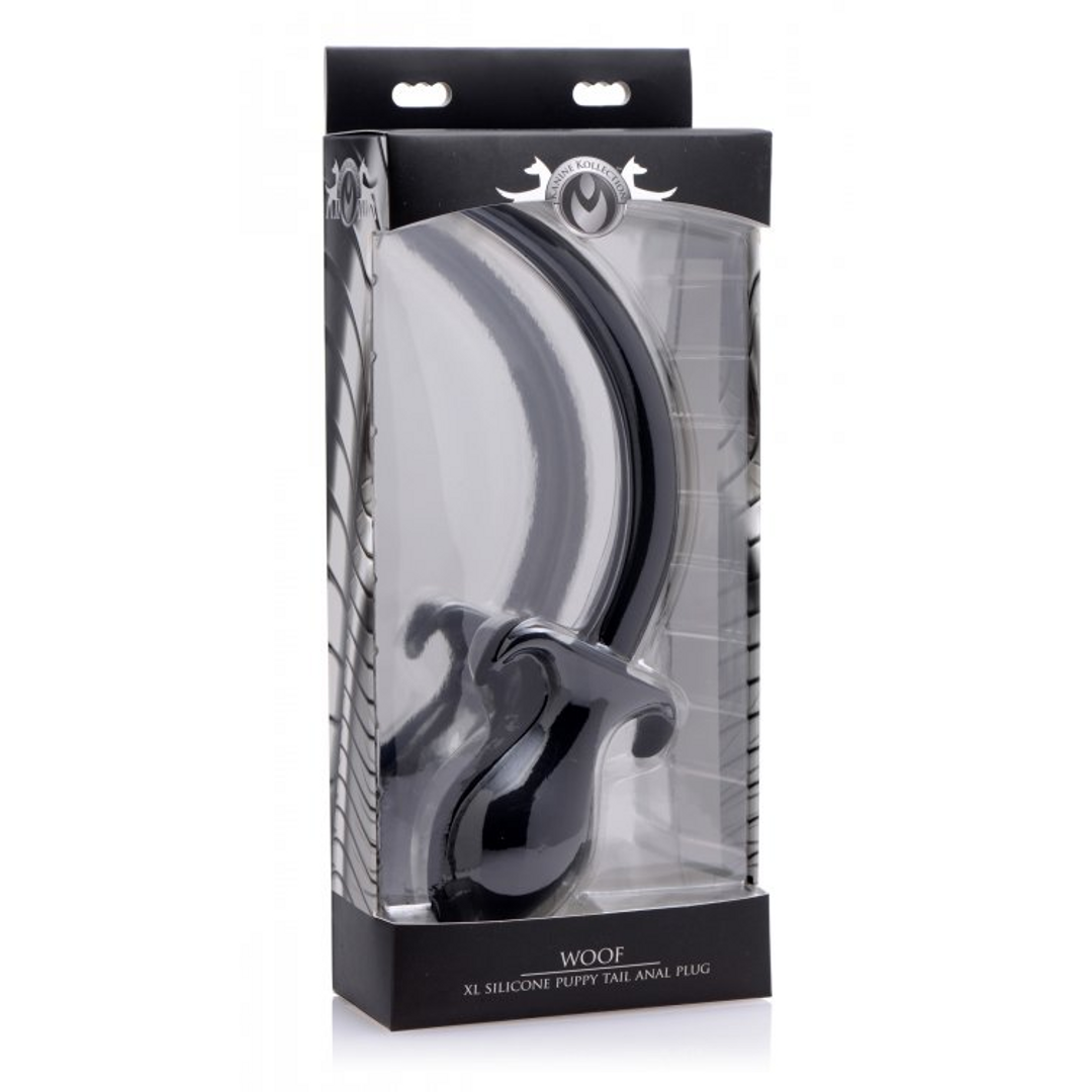 Woof XL - Siliconen Puppy Tail Butt Plug - Afbeelding 2