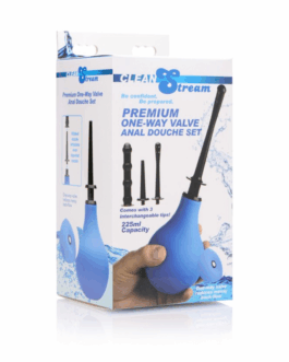 Premium One Way Valve Anale Douche Set