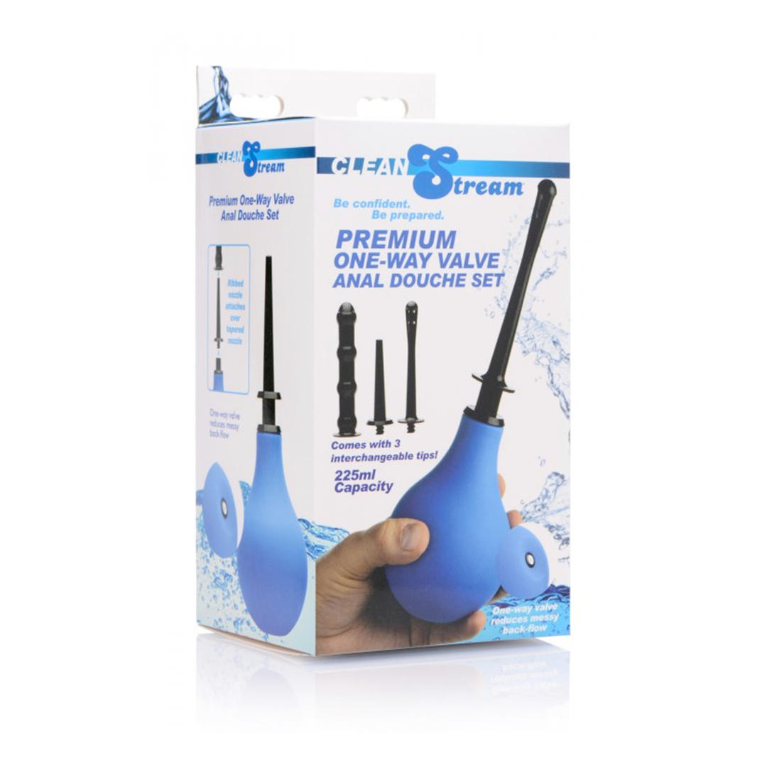 Premium One Way Valve Anale Douche Set - Afbeelding 2