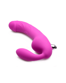 Royal Rider – Vibrerende Silicone Strapless Strap-On
