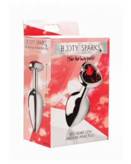 Rode Hart Gem – Butt Plug – Medium