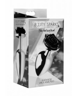 Zwarte Roos – Butt Plug – Groot