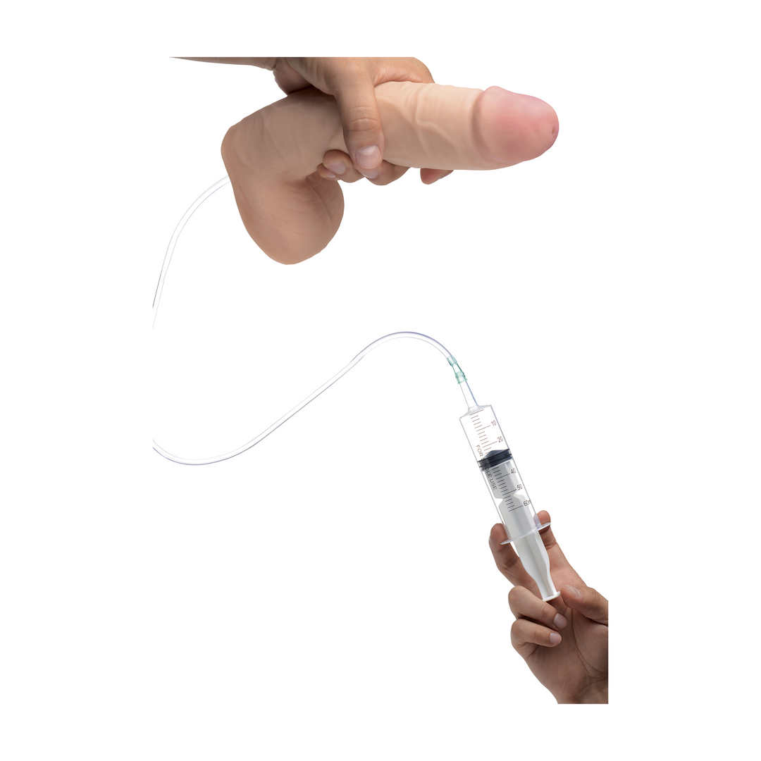 Realistische Dual Density Squirting Dildo - 7 / 18 cm - Afbeelding 5