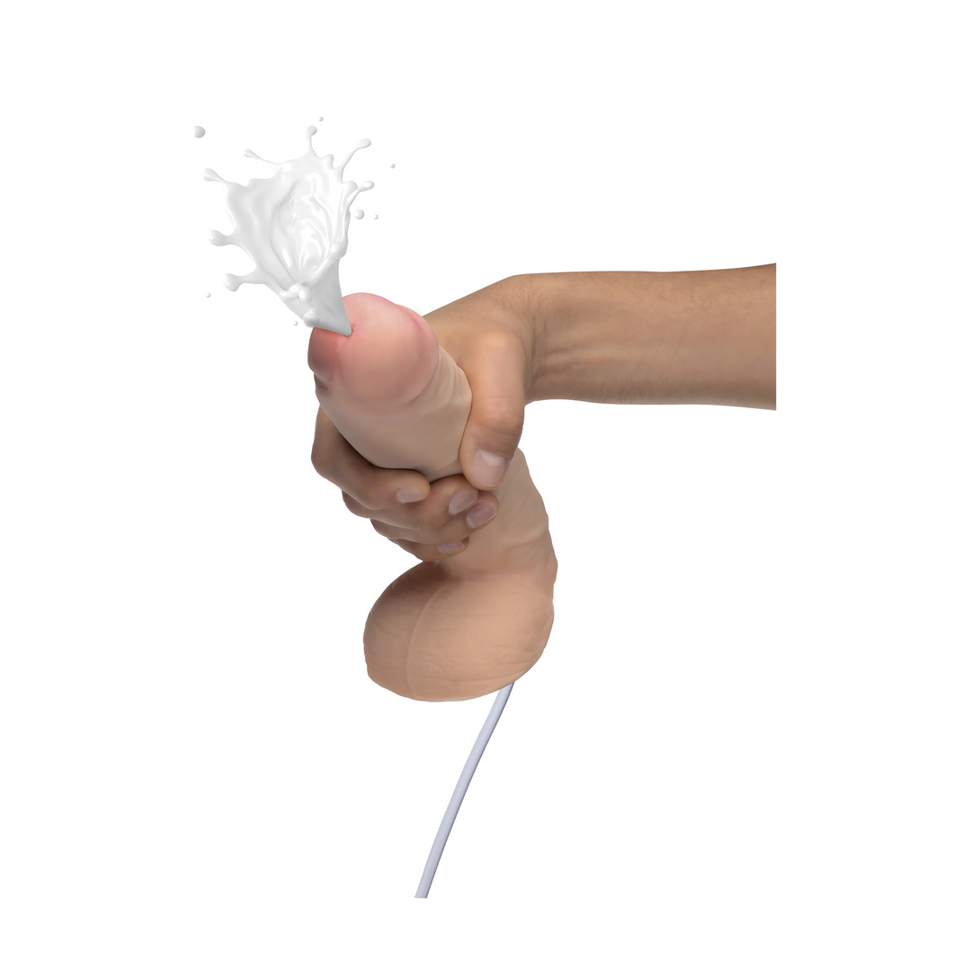 Realistische Dual Density Squirting Dildo - 7 / 18 cm - Afbeelding 6