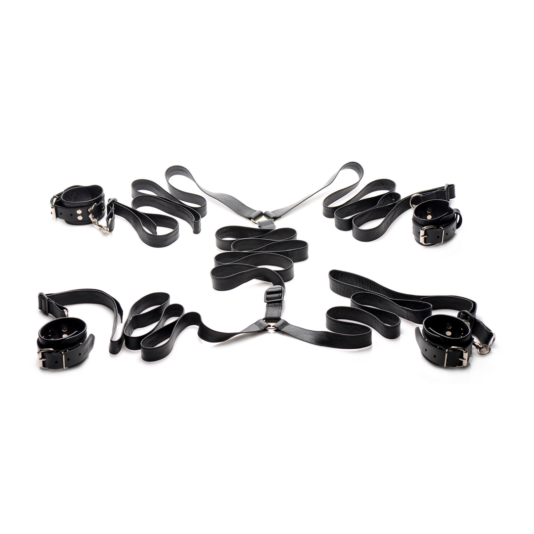 Lederen Bedbeperkingsset - Afbeelding 2