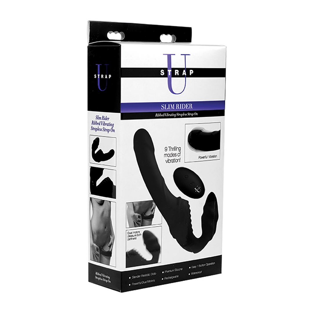 Pro Rider - Vibrerende Siliconen Strapless Strap-On met Afstandsbediening - Afbeelding 2