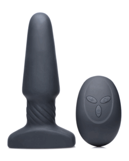 Slim R – Glad Rimming Plug met Afstandsbediening