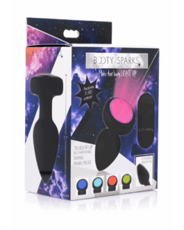 Silicone Vibrating LED Plug – Klein