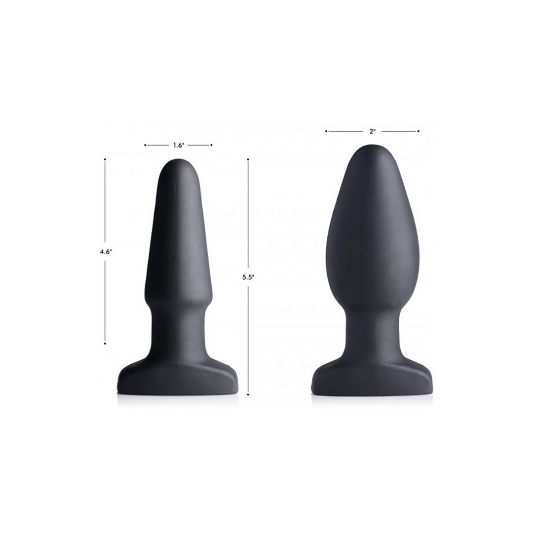 Opblaasbare Vibrerende Silicone Butt Plug - Afbeelding 5