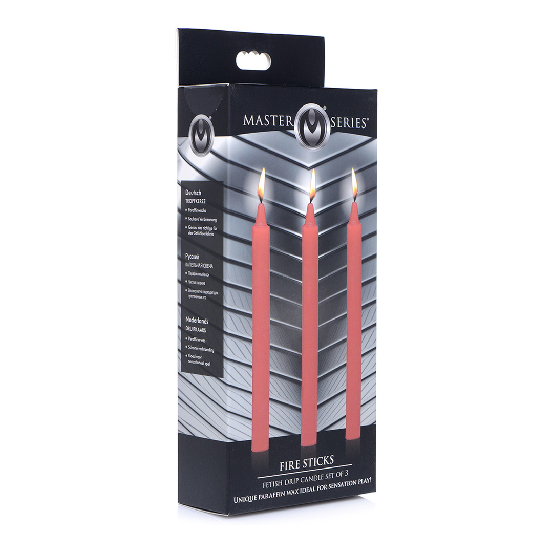 Vuur Sticks - Fetish Drip Candles - 3 Stuks - Afbeelding 2