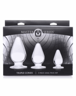 Triple Cones – Anale Plug Set – 3 Stukken