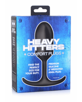 Premium Siliconen Gewogen Anale Plug – Groot