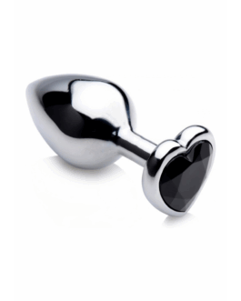 Zwarte Hart – Butt Plug – Medium