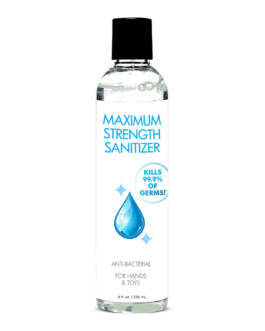 Maximale Kracht Sanitizer voor Handen en Speelgoed – 8 fl oz / 236 ml