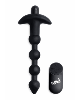 Vibrerende Silicone Anale Ballen en Afstandsbediening