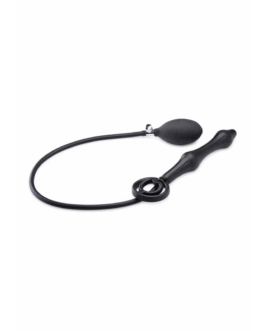 Opblaasbare Silicone Anale Plug + Cock- en Ballring