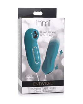 Entwined – Thumping Ei en Lickende Clitorale Stimulator