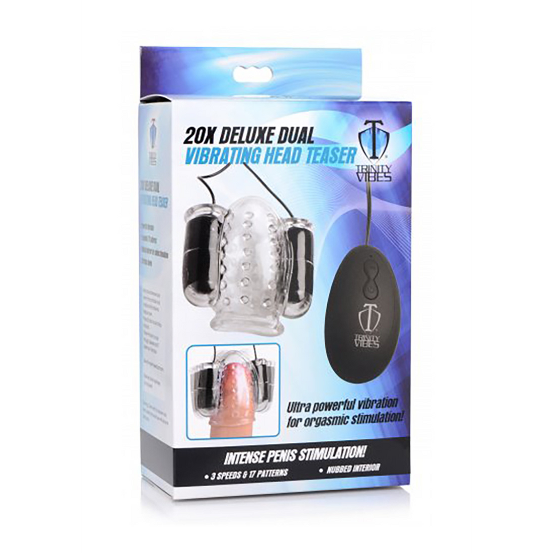Deluxe Dual Vibrating Head Teaser - Afbeelding 2