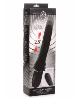 Thrust Master – Vibrerende en Duwende Dildo met Handvat