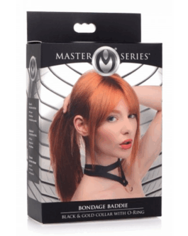 Bondage Baddie – Halsband met O-Ring