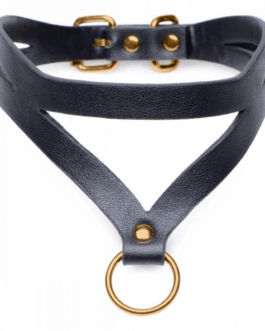 Bondage Baddie – Halsband met O-Ring