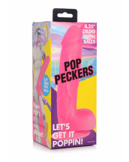 POP – Dildo met Ballen – 8.25 / 21 cm