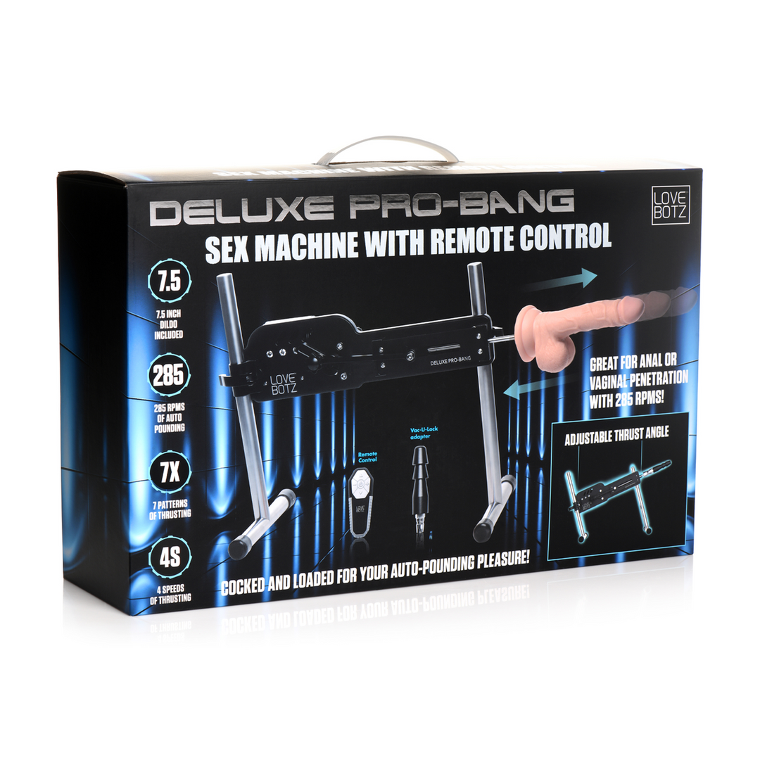 Deluxe Pro-Bang - Afstandsbediening Seksmachine - Afbeelding 2