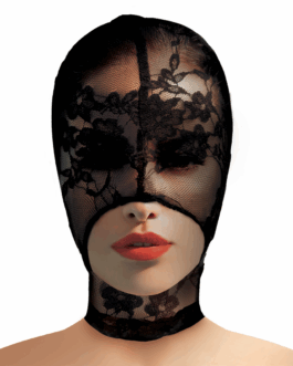 Lace Seduction – Kanten Bondage Masker