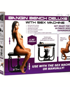 Deluxe Bangin’ Bench met Sex Machine – Zwart