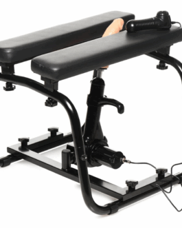 Deluxe Bangin’ Bench met Sex Machine – Zwart