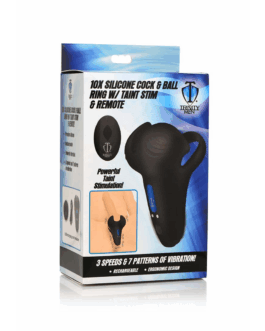 Siliconen Cock- en Ballenring met Afstandsbediening