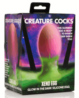 Xeno Egg – Glow in the Dark – Silicone Ei – Roze
