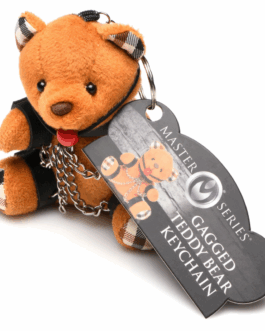 Gegeselde Teddybeer Sleutelhanger – Bruin
