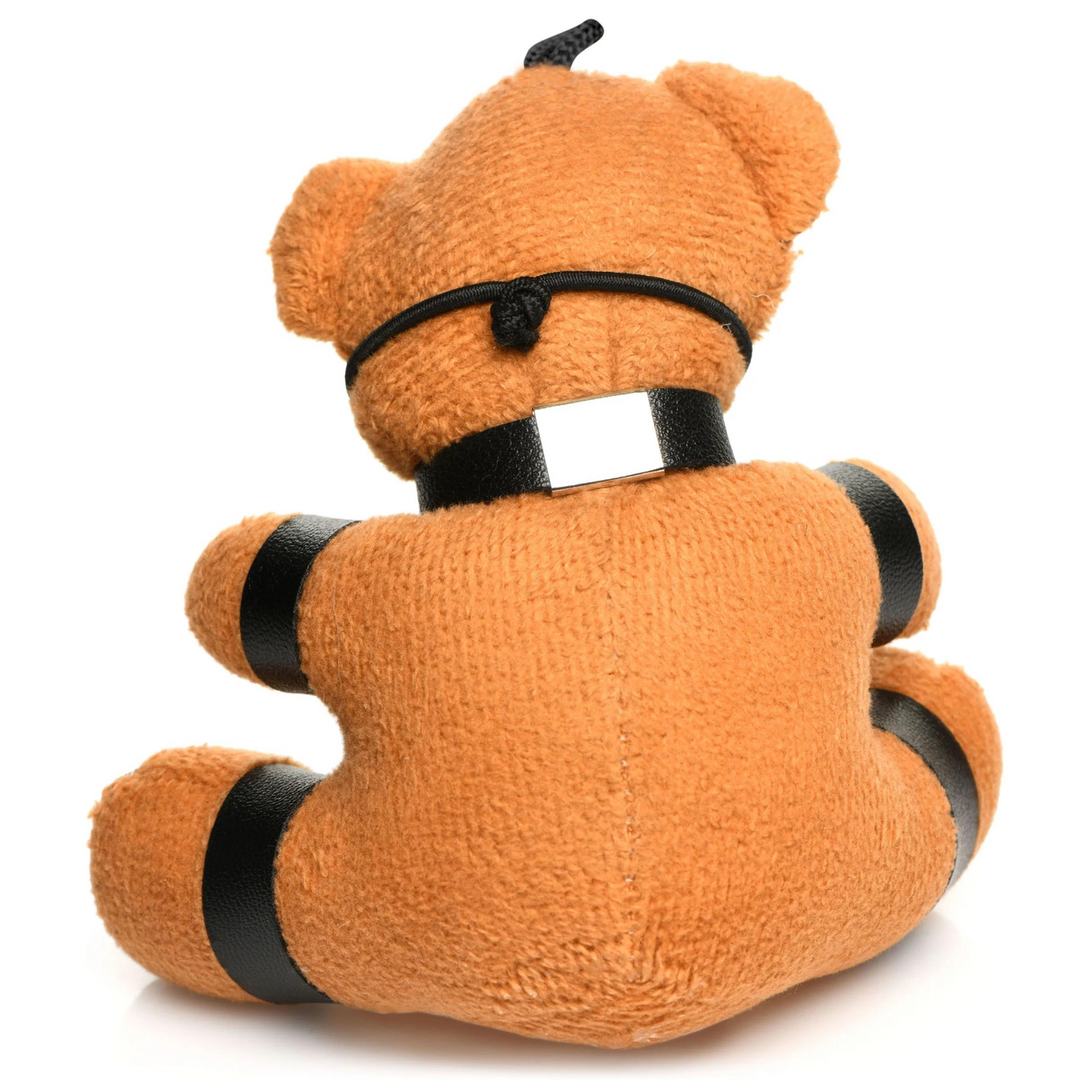 Gegeselde Teddybeer Sleutelhanger - Bruin - Afbeelding 3