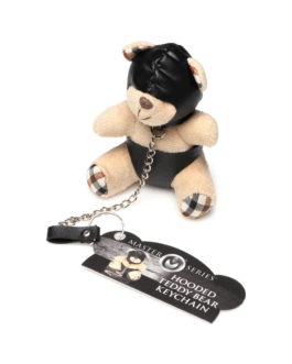 Hooded Teddy Bear Sleutelhanger – Tan