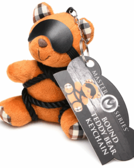 Touw Teddybeer Sleutelhanger – Bruin