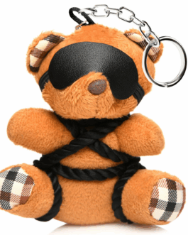 Touw Teddybeer Sleutelhanger – Bruin