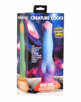 Ruimte Cock – Glow in the Dark – Silicone Alien Dildo