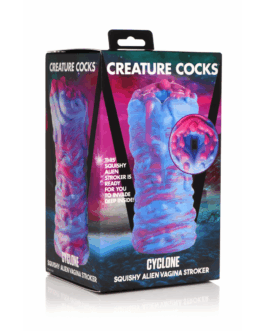 Cyclone – Silicone Alien Vagina Stroker – Paars